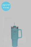 עיצוב אישי כוס מי סטייל ידית אחיזה סטן סטייל 1.2 ליטר