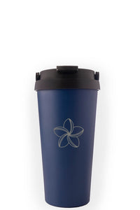 פרח פלומריה - כוס קפה מי סטייל 400 מ"ל
