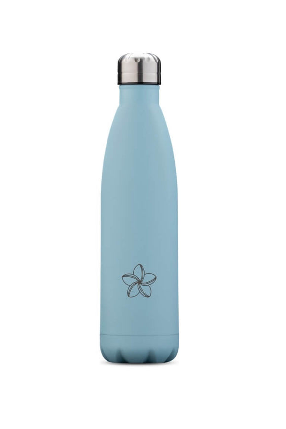 פרח פלומריה - בקבוק מי סטייל - 750 מ