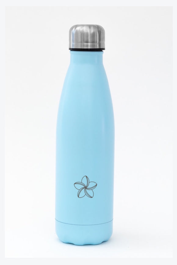 פרח פלומריה - בקבוק מי סטייל 500 מ